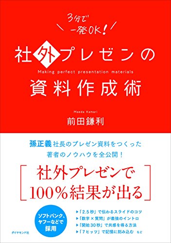 社外プレゼンの資料作成術