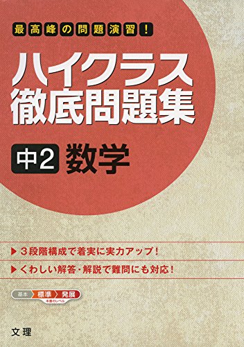 ハイクラス徹底問題集 中2数学