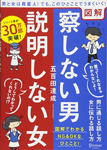 図解 察しない男 説明しない女 (五百田達成の話し方シリーズ)