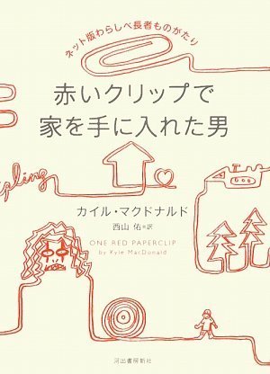 赤いクリップで家を手に入れた男----ネット版わらしべ長者ものがたり